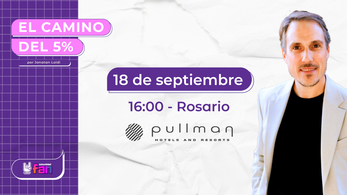 Jonatan Loidi en Rosario: El camino del 5%