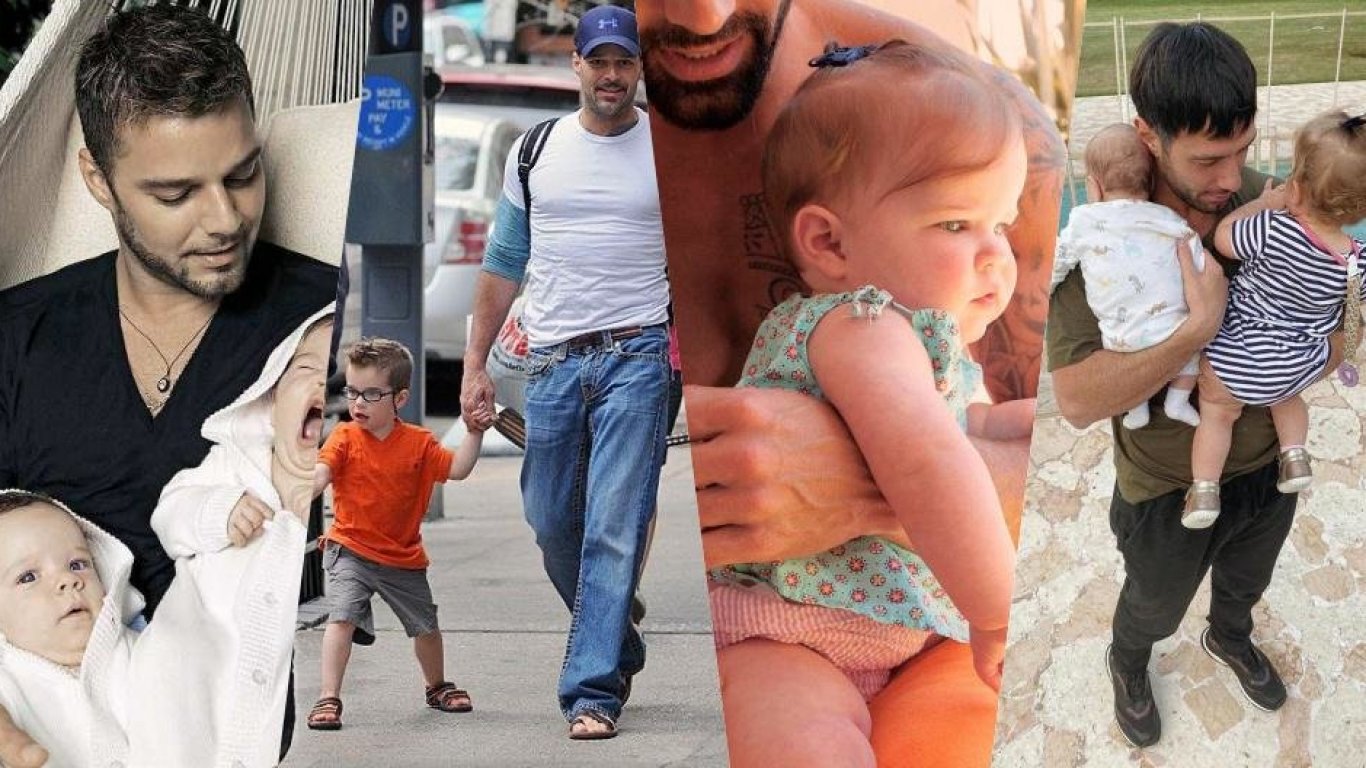 Ricky Martin confesó un detalle de su paternidad que su marido no sabe