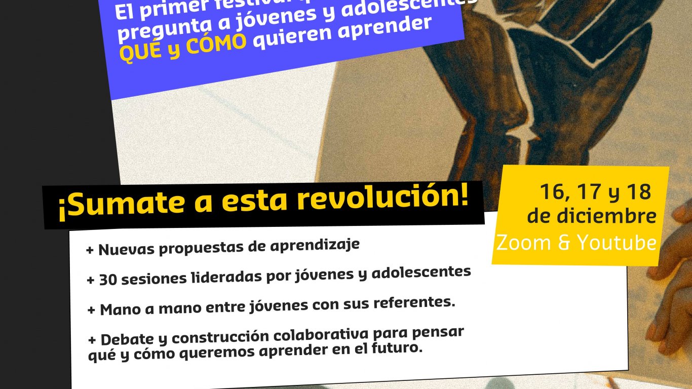 ¡Sumate al Festival Recreo!: la revolución del aprendizaje
