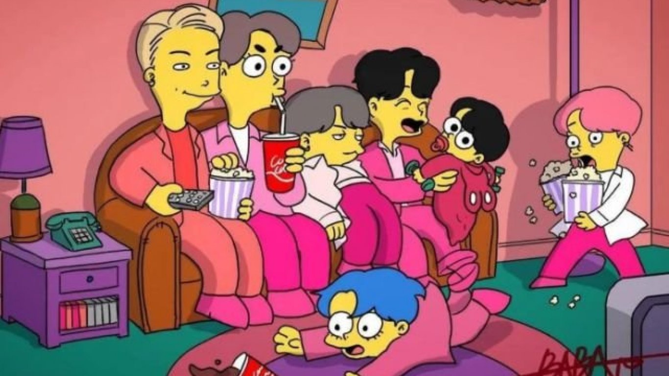 BTS tendrá su capítulo en Los Simpson