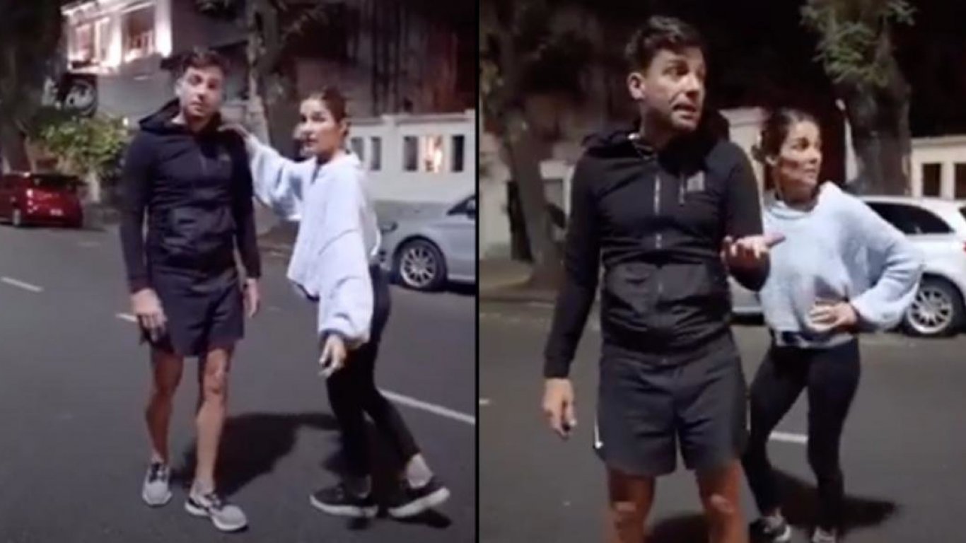 La pelea callejera de Juana Viale y Martin Bossi