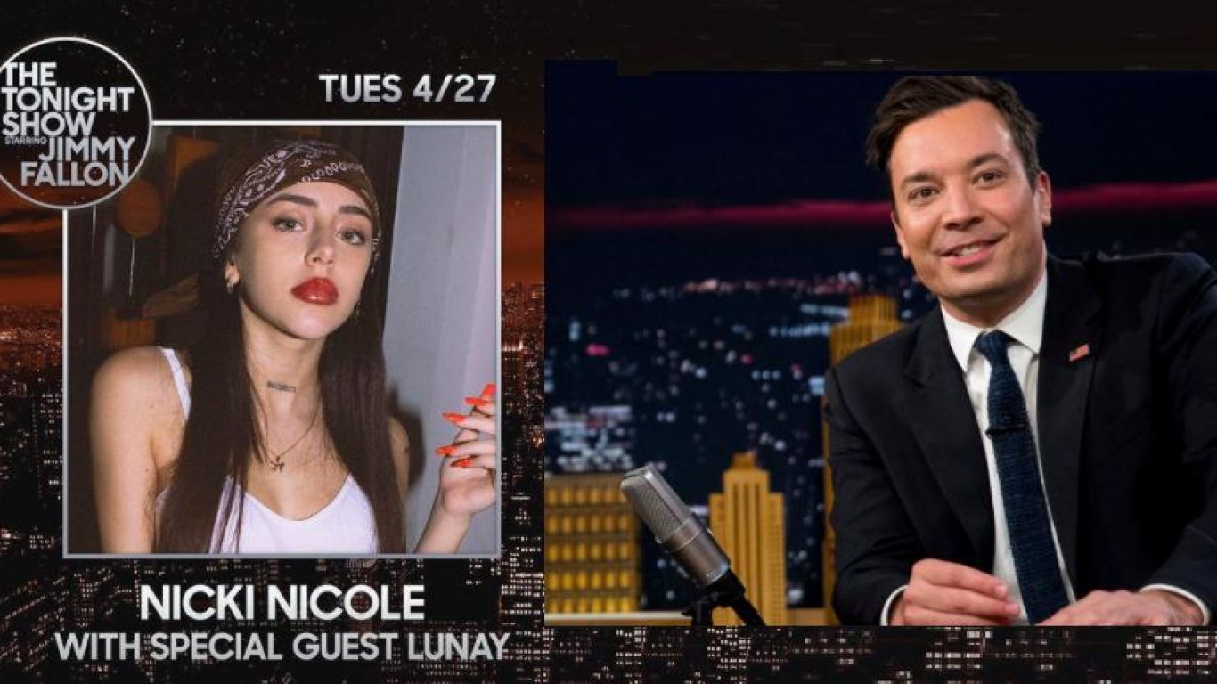 Es hoy: Dónde se puede ver a Nicki Nicole con Jimmy Fallon