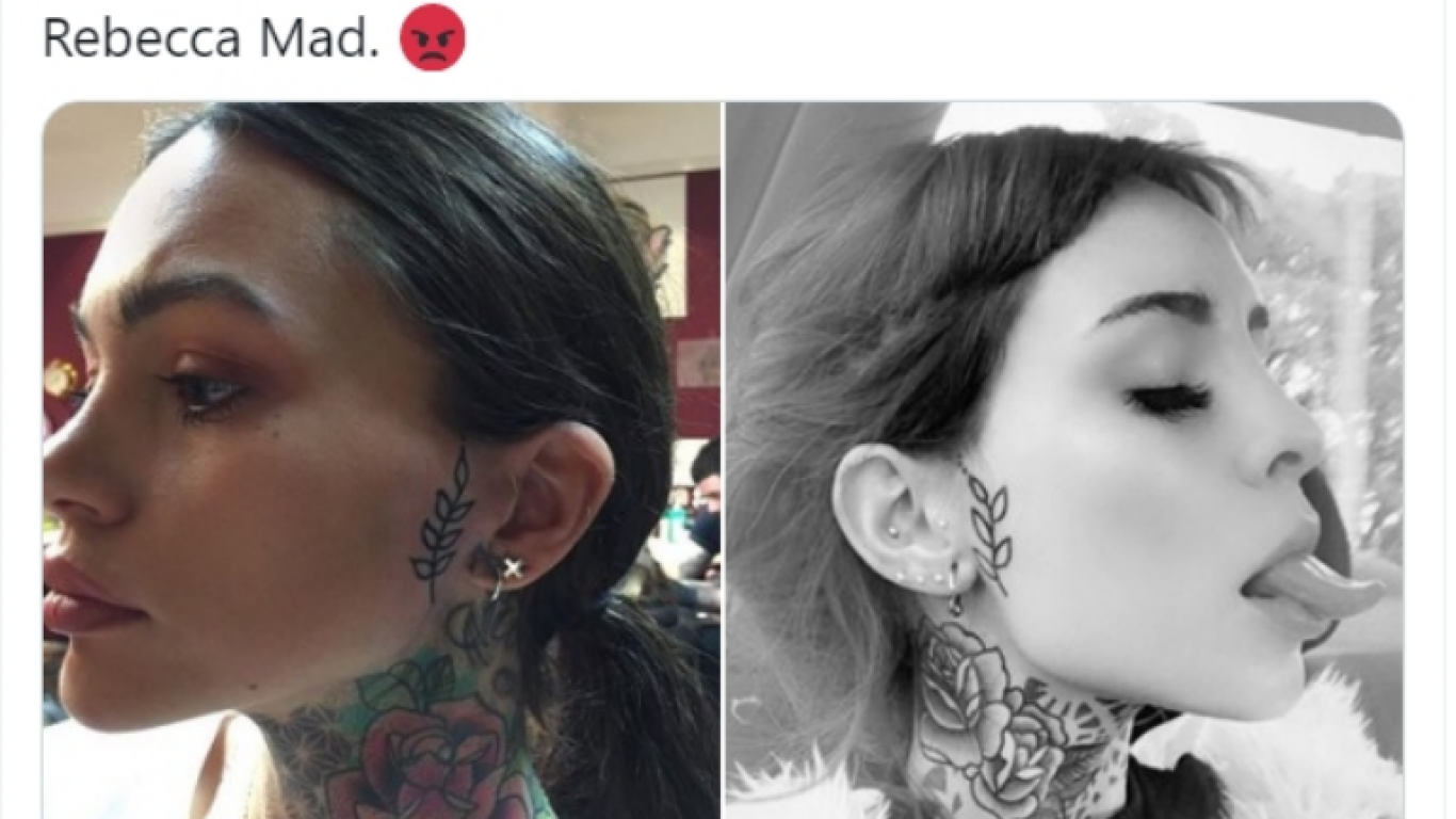Una chica denuncia a Cande Tinelli por copiarle los looks, los tatuajes y hasta las mascotas