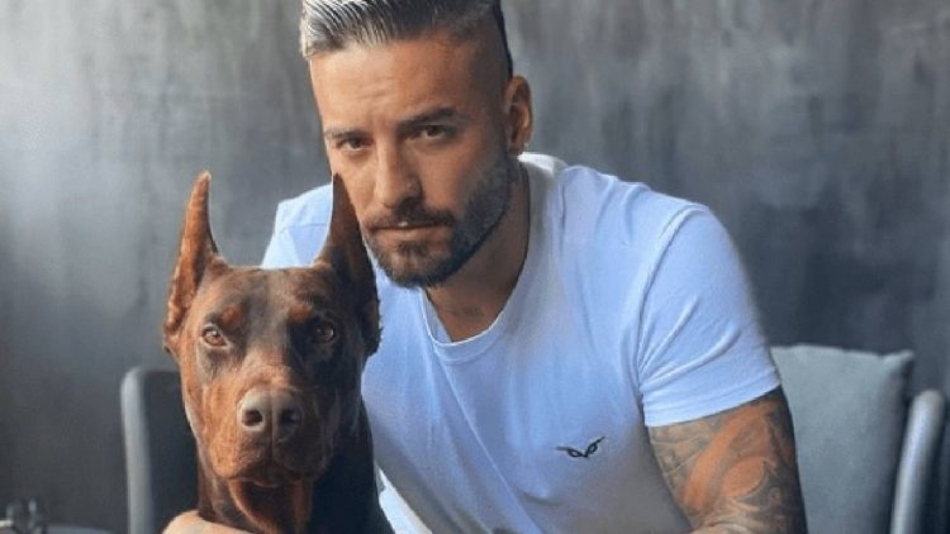 Maluma mostró cómo quedó su rostro después de ser atacado por su perro