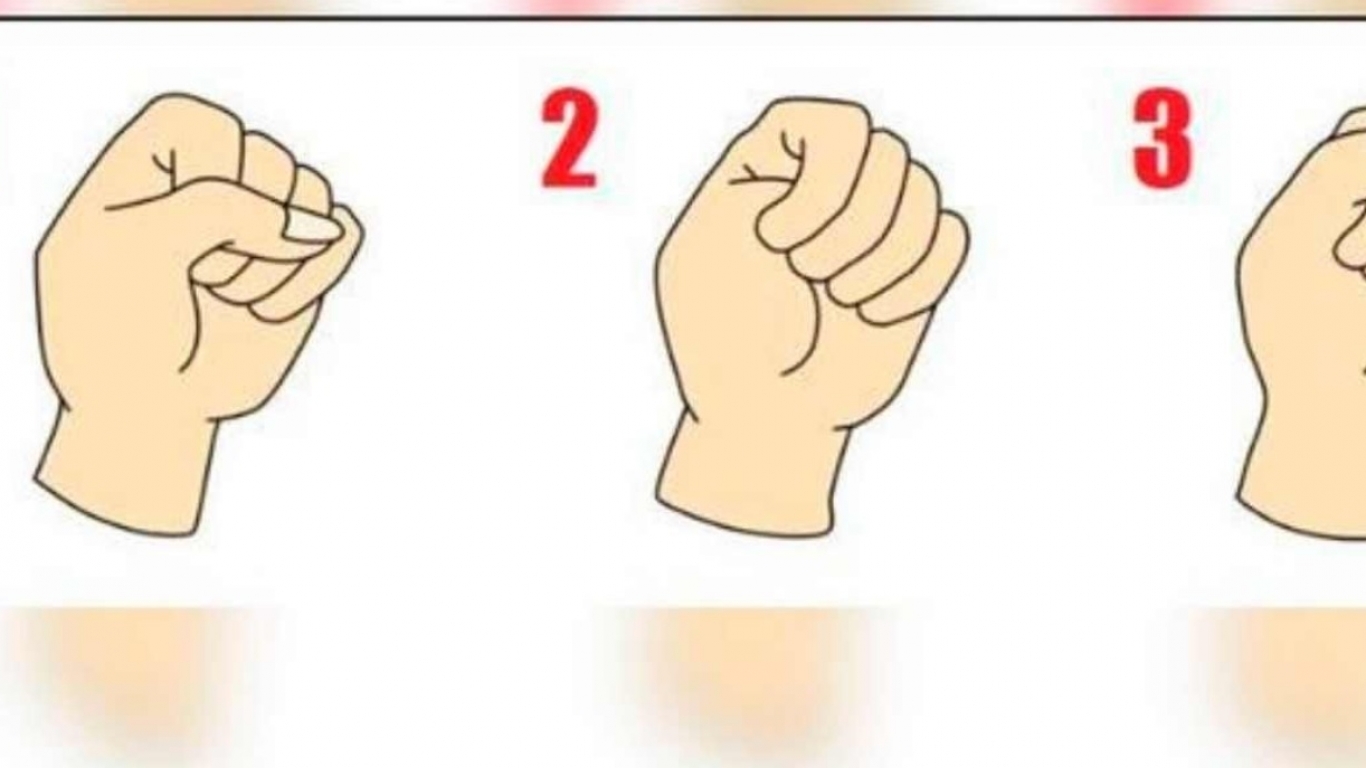 La forma en la que cerras el puño, habla de vos