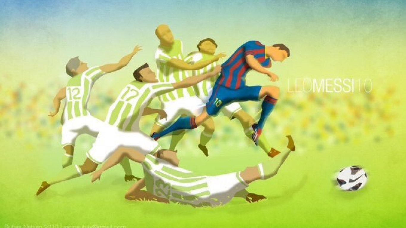 MESSI HIZO REALIDAD UN CUADRO