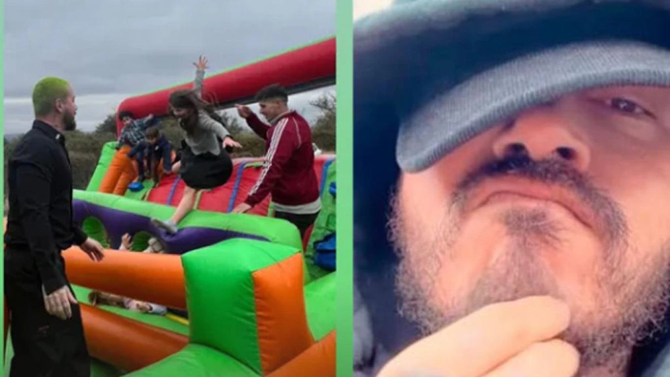 J Balvin anda suelto por Carlos Paz 