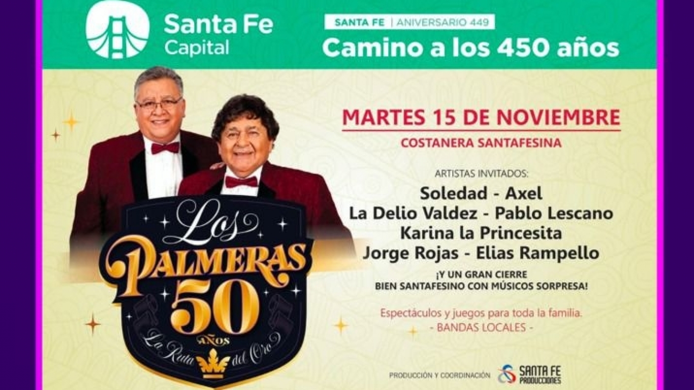Comunidad FAN en vivo desde los 449 años de Santa Fe Ciudad