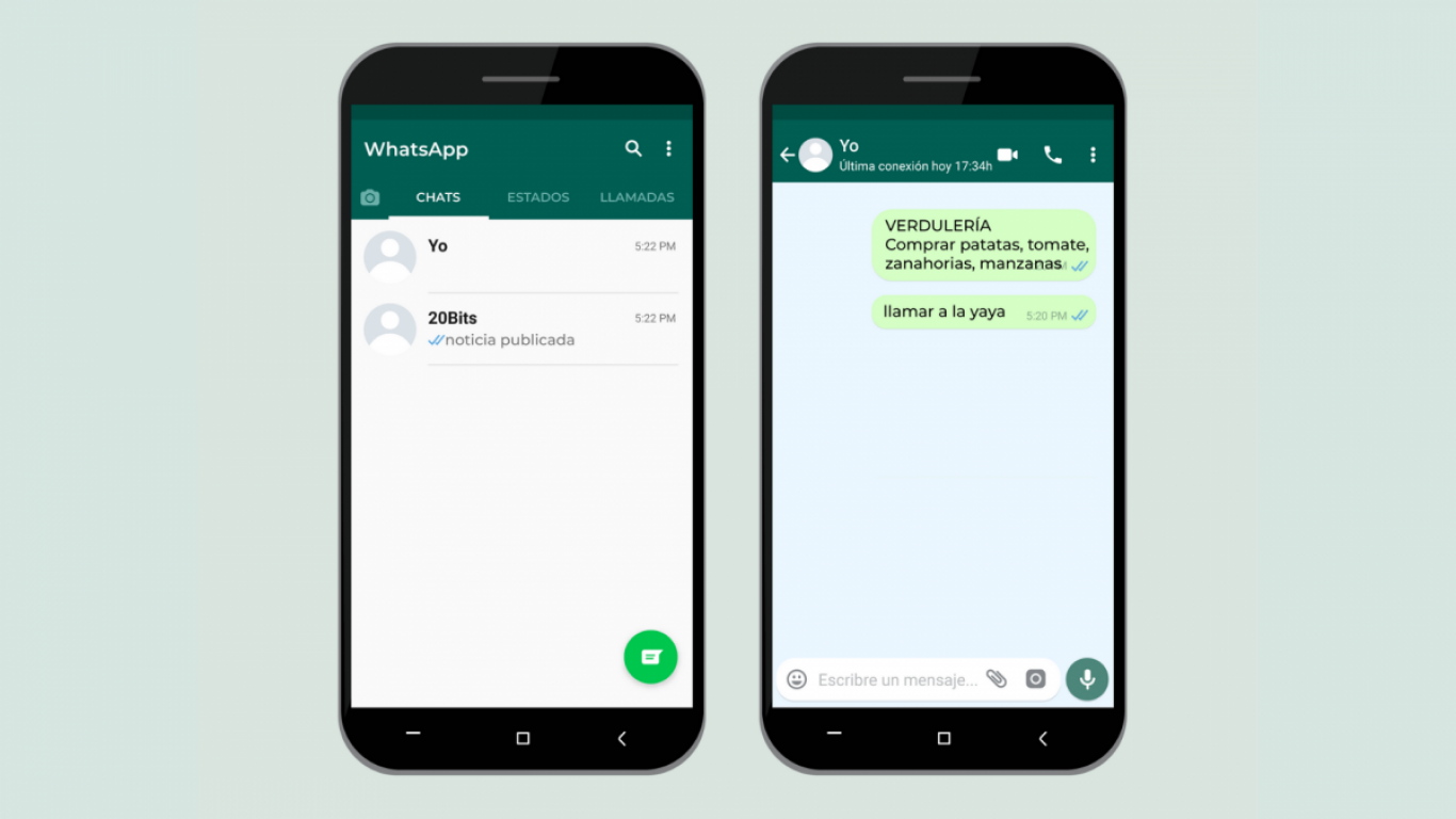 WhatsApp ahora te permite crear un chat con vos mismo: conocé cómo hacerlo