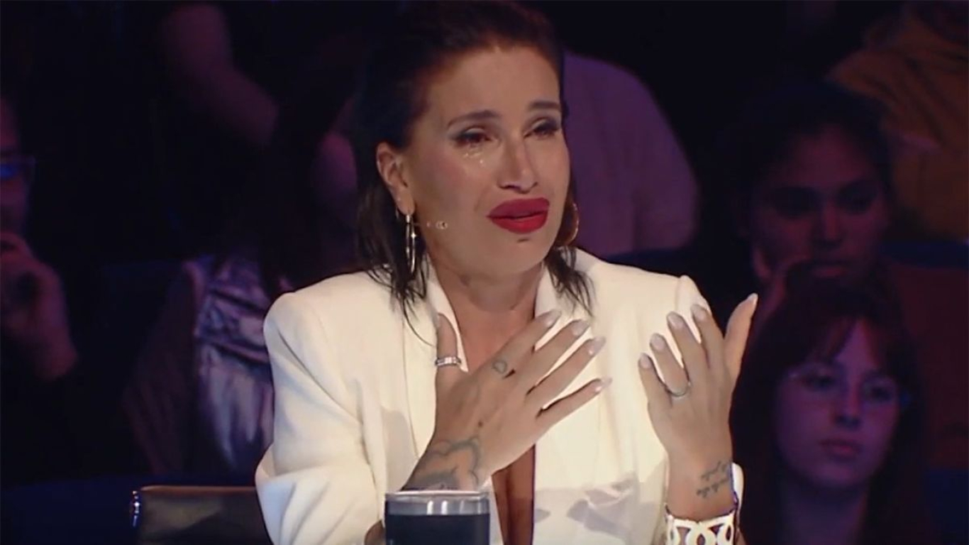 Flor Peña estalló en lágrimas en Got Talent
