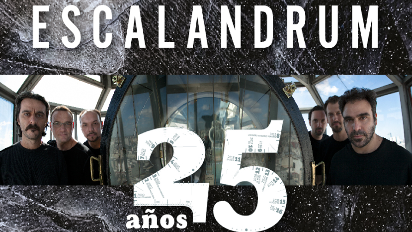 Escalandrum festeja sus 25 años en Rosario 