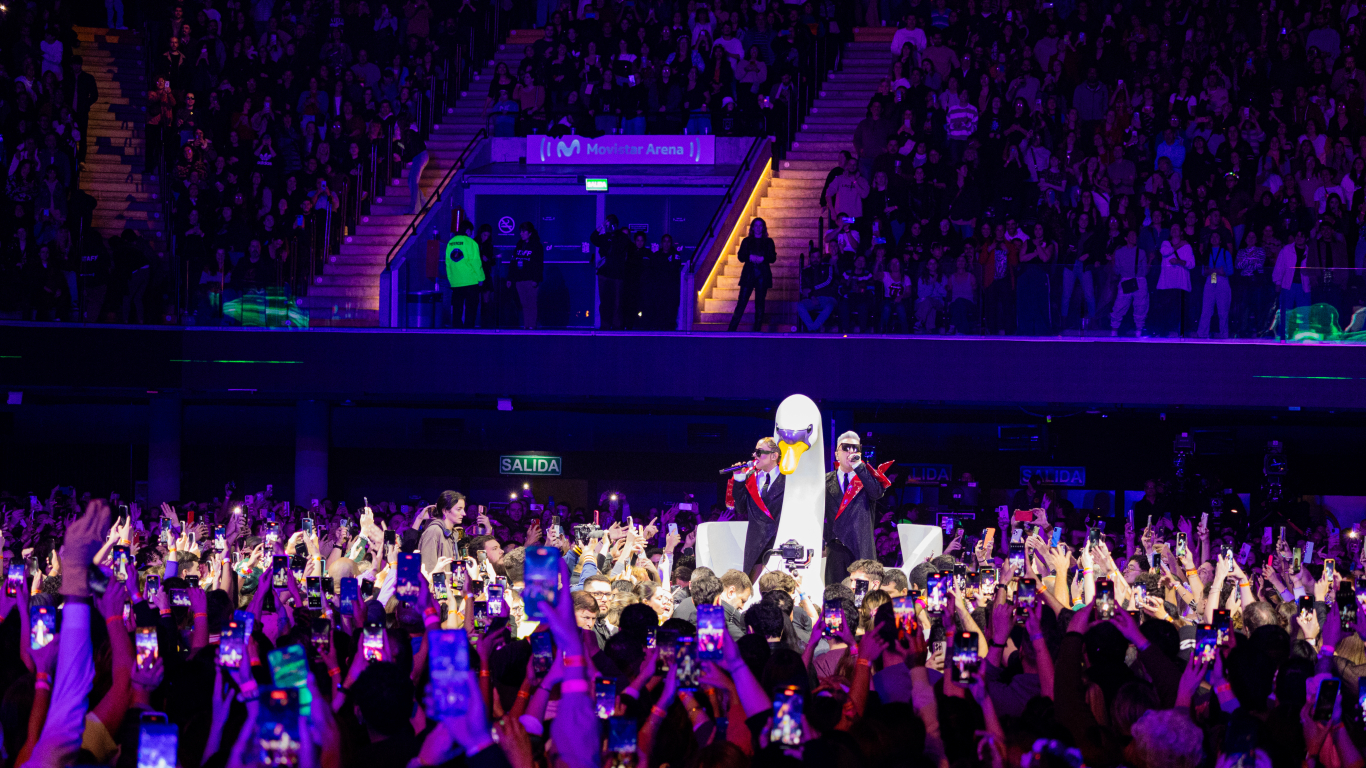 ¡Los reyes del pop reafirman su corona en el inicio de sus cuatro Movistar Arena! 