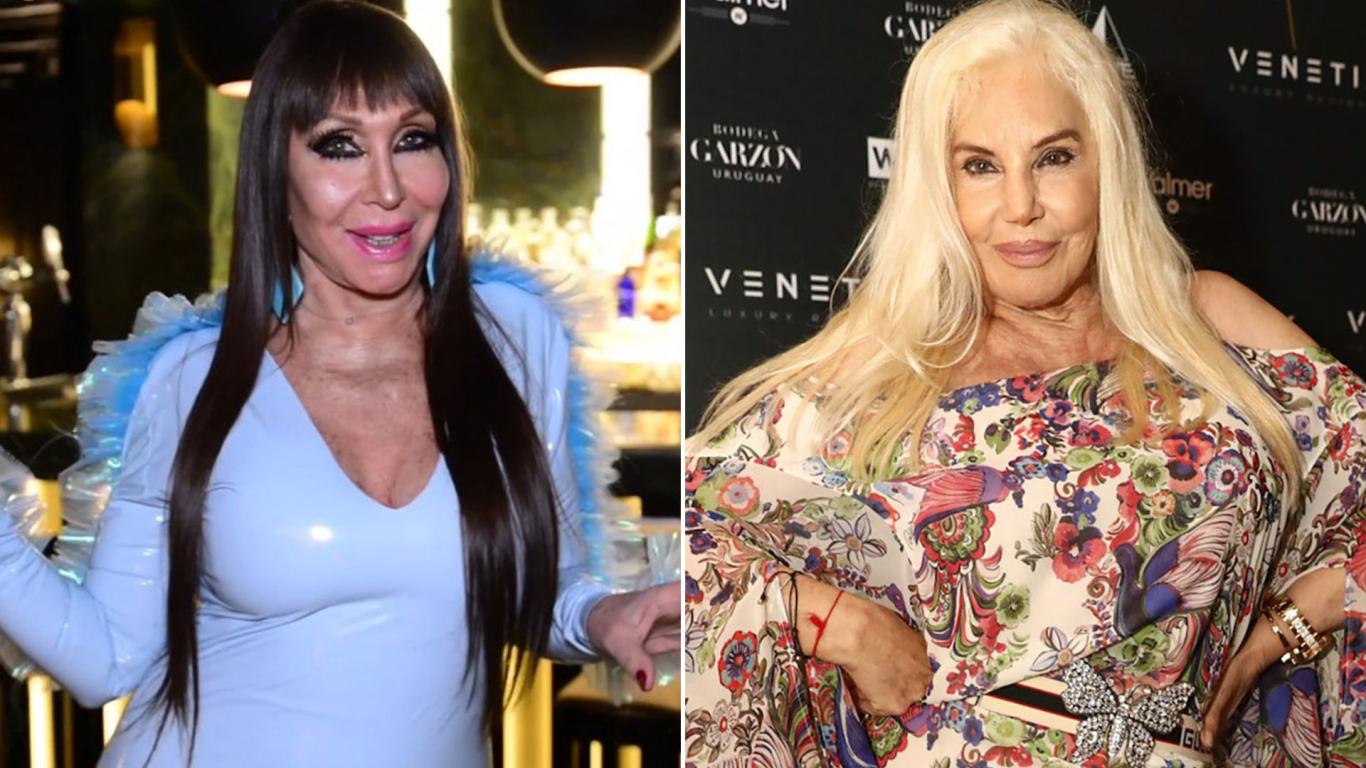 Duelo de divas: Moria Casán volvió a apuntar contra Susana Giménez