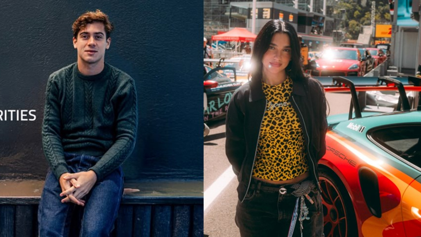 El sorprendente gesto de Franco Colapinto hacia Dua Lipa
